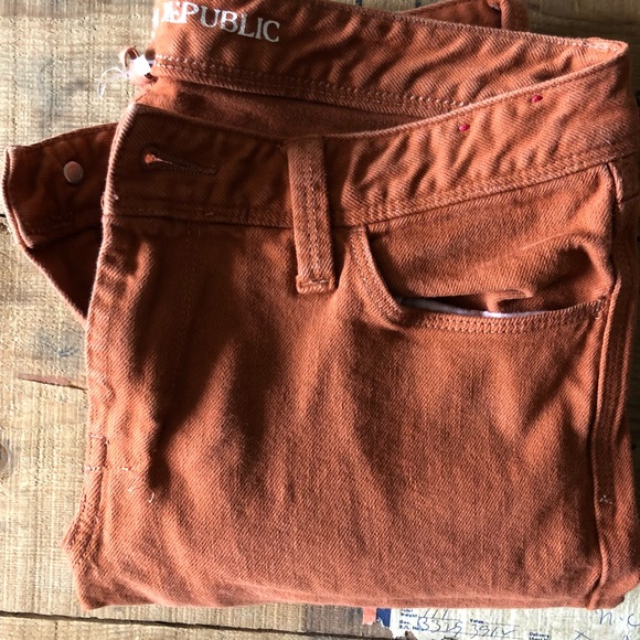 Banana Republic Denim - Burnt orange banana republic skinny jeans